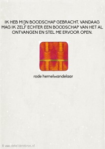 3-10m rode hemelwandelaar