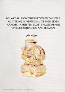 2014-02-03 gele krijger