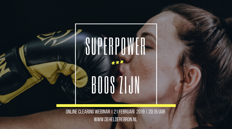 Clearing boos zijn