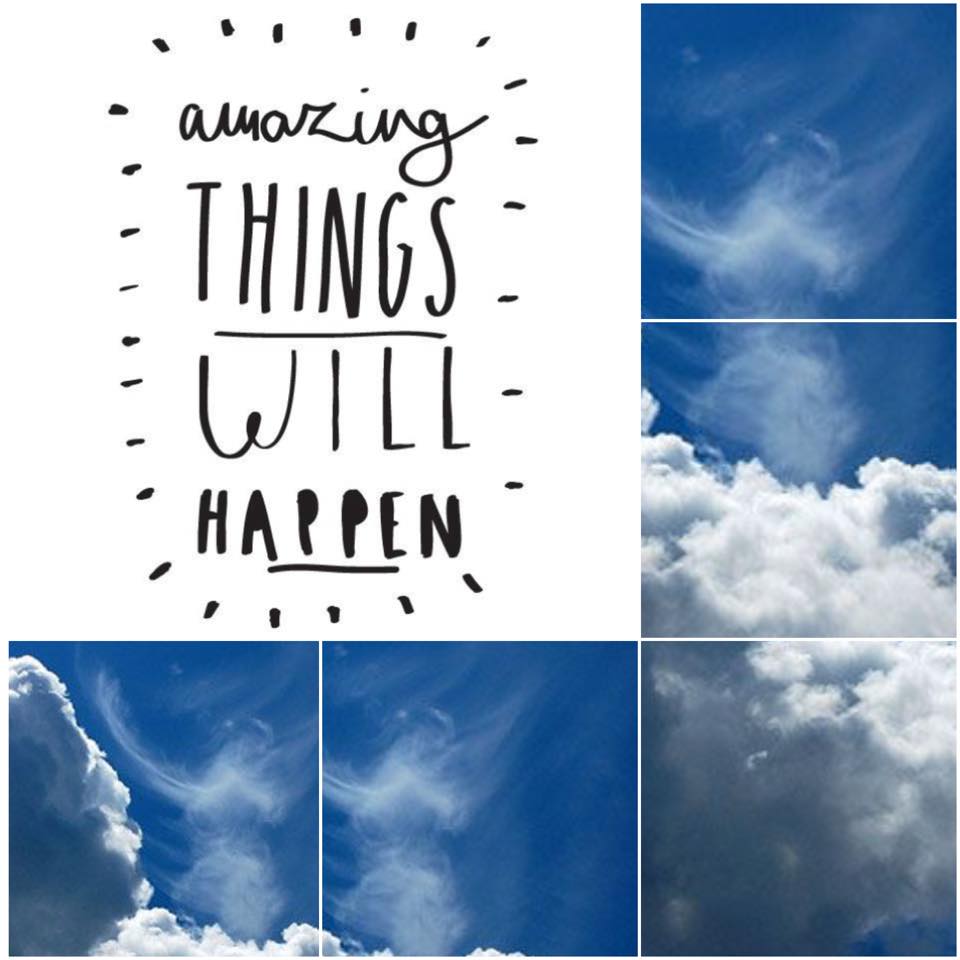 Amazing things will happen