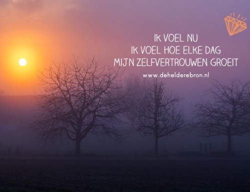 Laat je zelfvertrouwen groeien