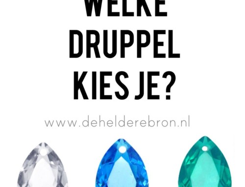 Druppel boodschap wk 22 2016