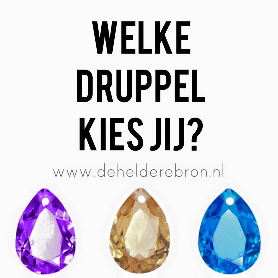 Druppel boodschap wk 28 2016