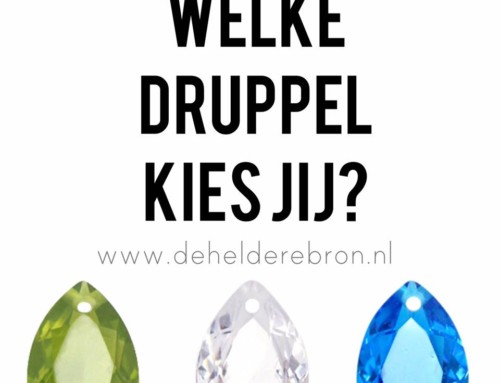 Druppel boodschap wk 29 2016