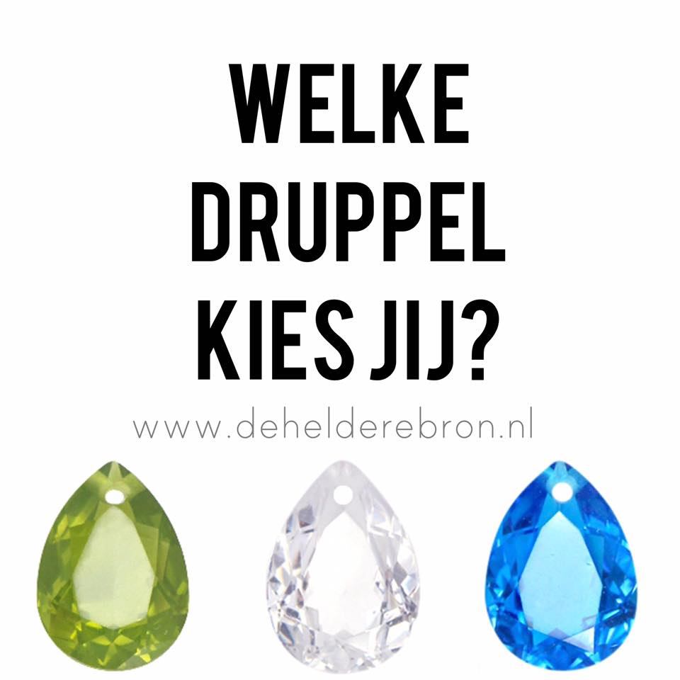 Druppel boodschap wk 29 2016